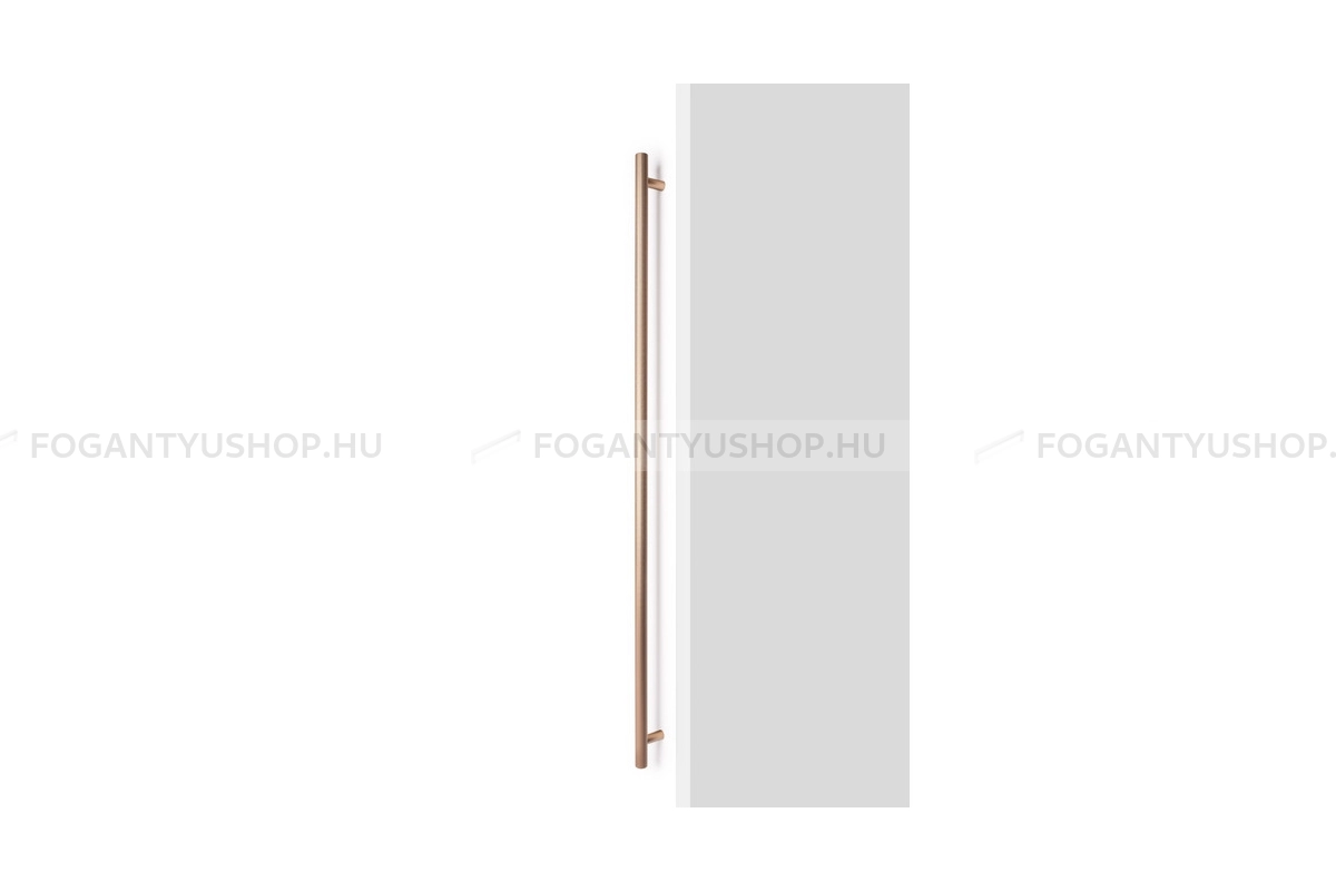 VIEFE Fogantyú - BOTO BIG - furattáv 1024 mm - Csiszolt pezsgő L618 - Alumínium - Egy méretben gyártott színes fém bútorfogantyú