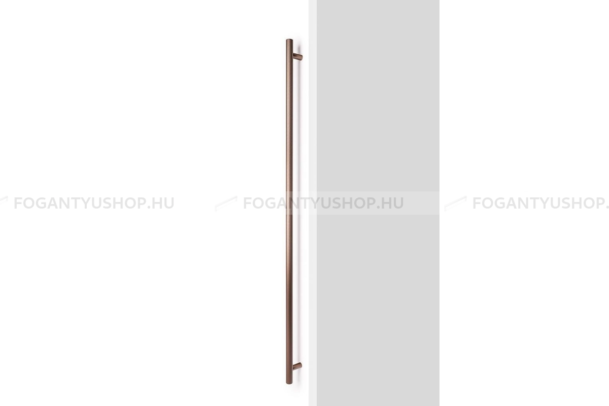 VIEFE Bútor fogantyú - BOTO BIG - furattáv 1024 mm - Csiszolt bronz L619 - Alumínium - Egy méretben gyártott színes fém bútorfogantyú