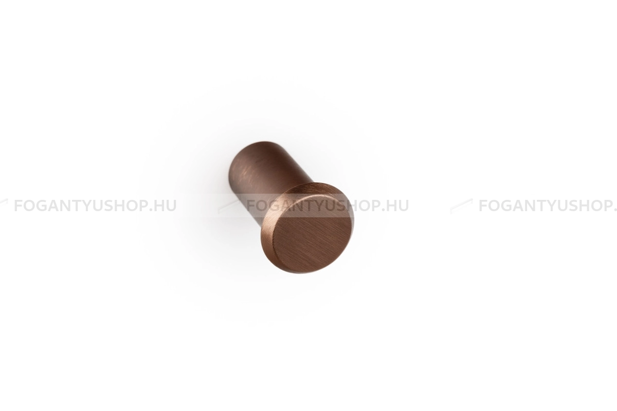 VIEFE Bútorgomb - FASE D23 - Csiszolt bronz L619 - Alumínium - Színes fém gombfogantyú, bútorgomb