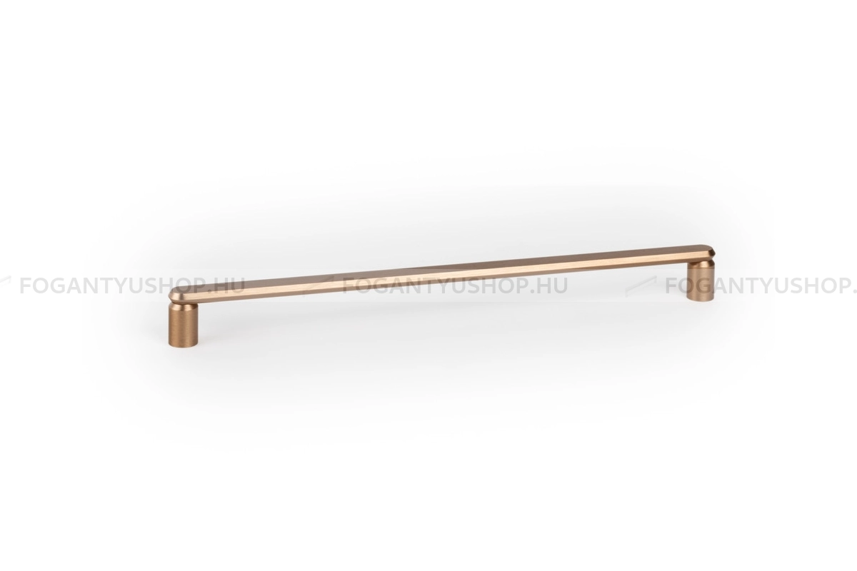 VIEFE Bútor fogantyú - FASE - furattáv 320 mm - Csiszolt pezsgő L618 - Alumínium - Egy méretben gyártott színes fém bútorfogantyú