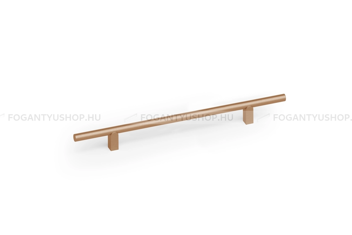 VIEFE Bútor fogantyú - KUMO - furattáv 320 mm - Csiszolt pezsgő L618 - Alumínium - Egy méretben gyártott színes fém bútorfogantyú