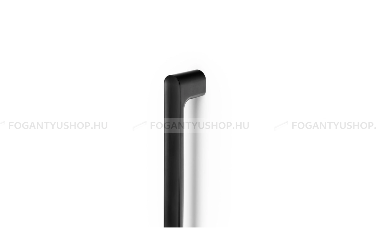 VIEFE Bútorfogantyú - LUV BIG - furattáv 384 mm - Matt fekete ZM2 - Zamak fém ötvözet - Egy méretben gyártott színes fém bútorfogantyú