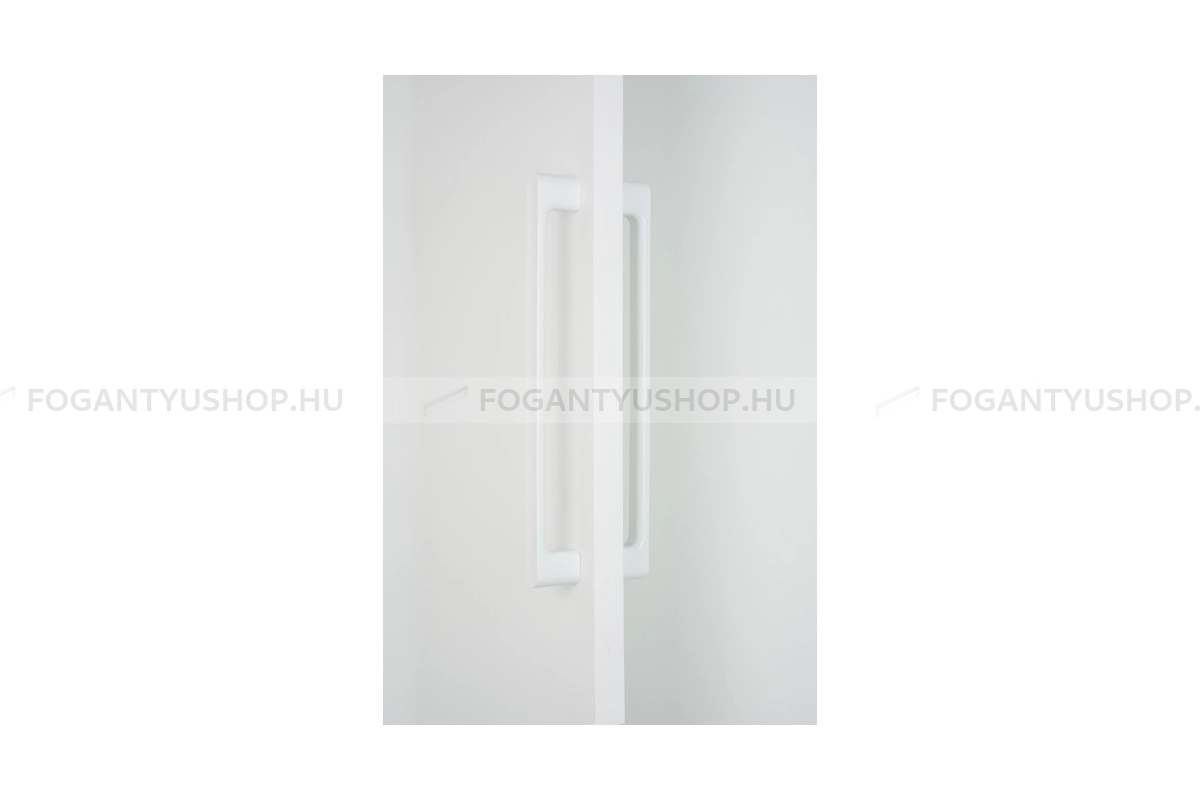 VIEFE Bútor fogantyú - LUV BIG - furattáv 384 mm - Matt fehér ZM1 - Zamak fém ötvözet - Egy méretben gyártott színes fém bútorfogantyú