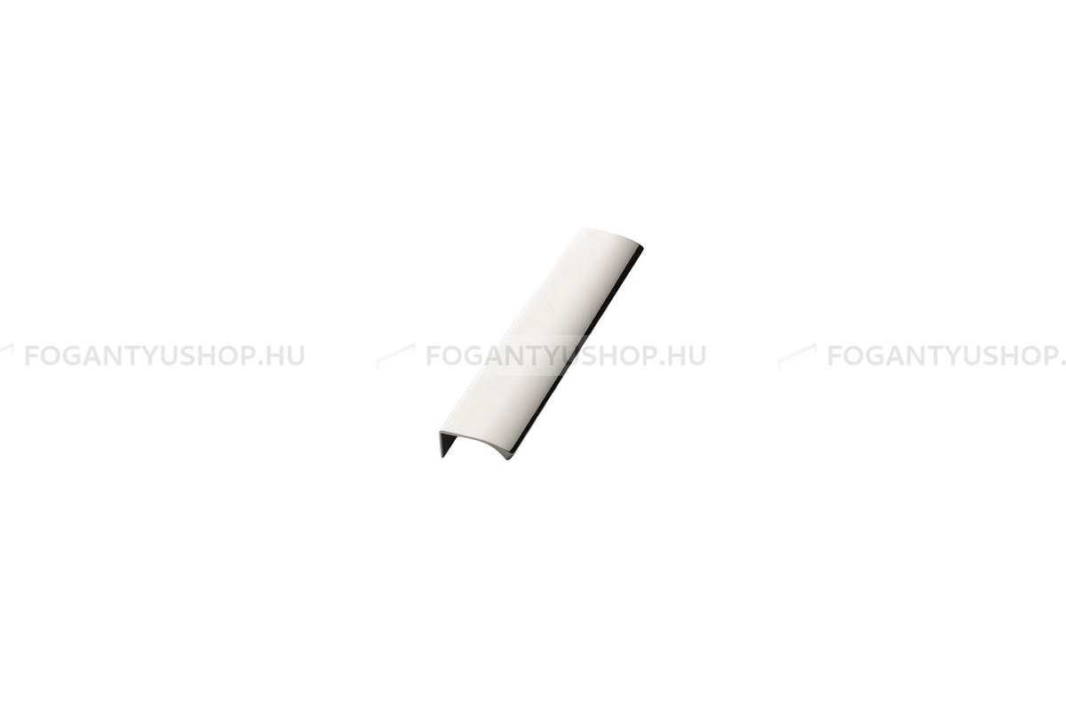 FURNIPART Bútorfogantyú - EDGE Straight - Fényes króm 08 - Alumínium - Bútorajtó élére ültethető fém fogantyú