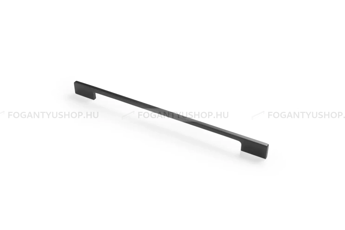 GTV Bútor fogantyú - EXTEND 320 - furattáv 320 mm - Matt fekete 20M - Alumínium - Egy méretben gyártott színes fém bútorfogantyú