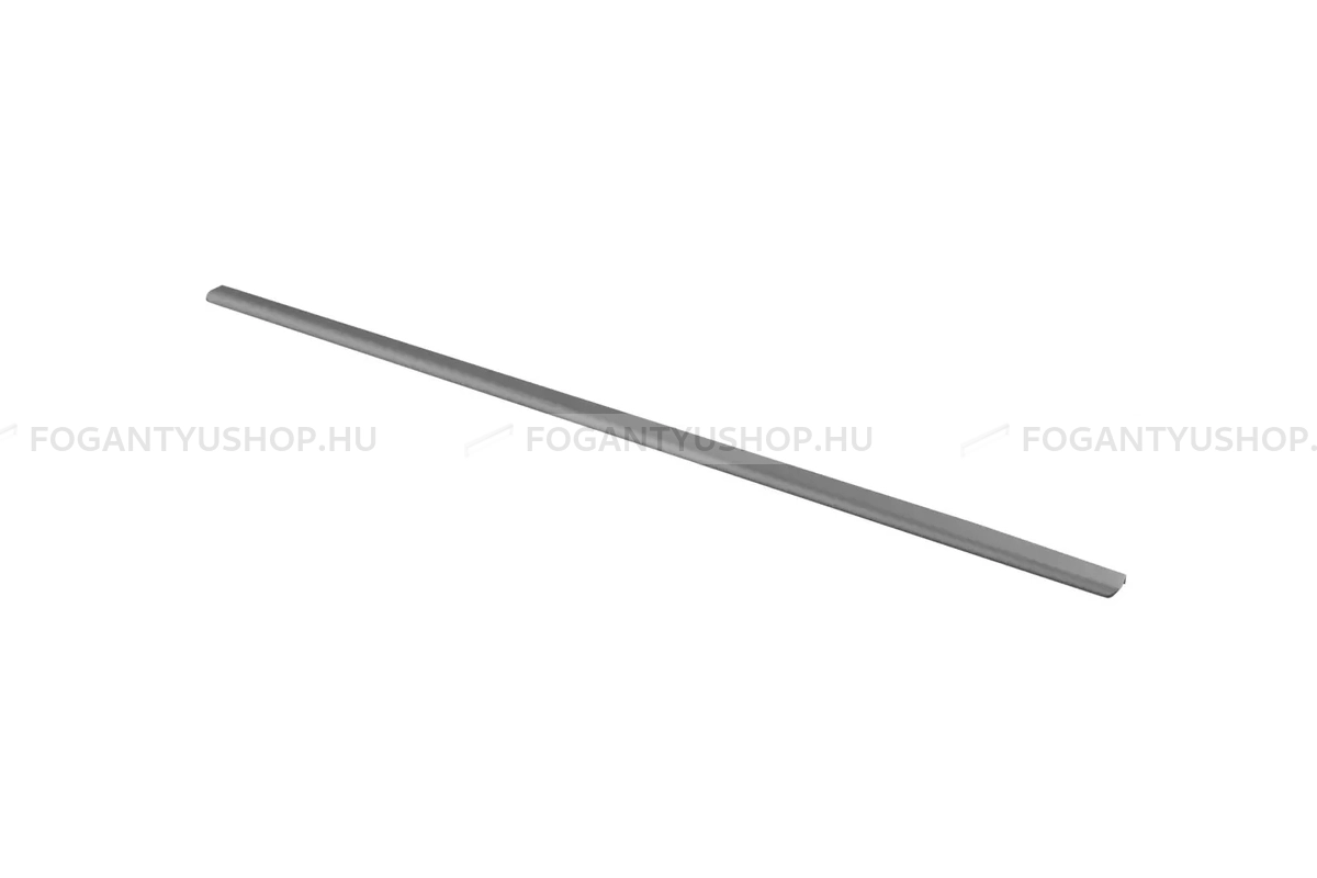 GTV Bútor fogantyú - HEXA LONG - furattáv 1056 mm - Titán 13 - Alumínium - Bútorajtó élére ültethető színes fém fogantyú
