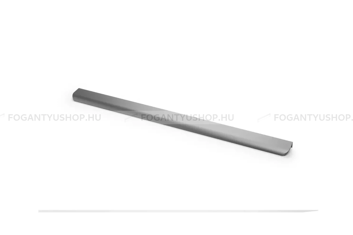 GTV Bútor fogantyú - HEXA Al - furattáv 256 mm - Titán 13 - Alumínium - Bútorajtó élére ültethető színes fém fogantyú
