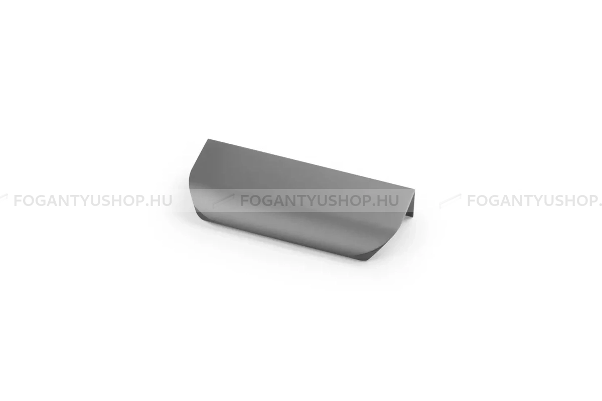 GTV Fogantyú - UA-HEXA - furattáv 64 mm - Titán 13 - Alumínium - Bútorajtó élére ültethető színes fém fogantyú