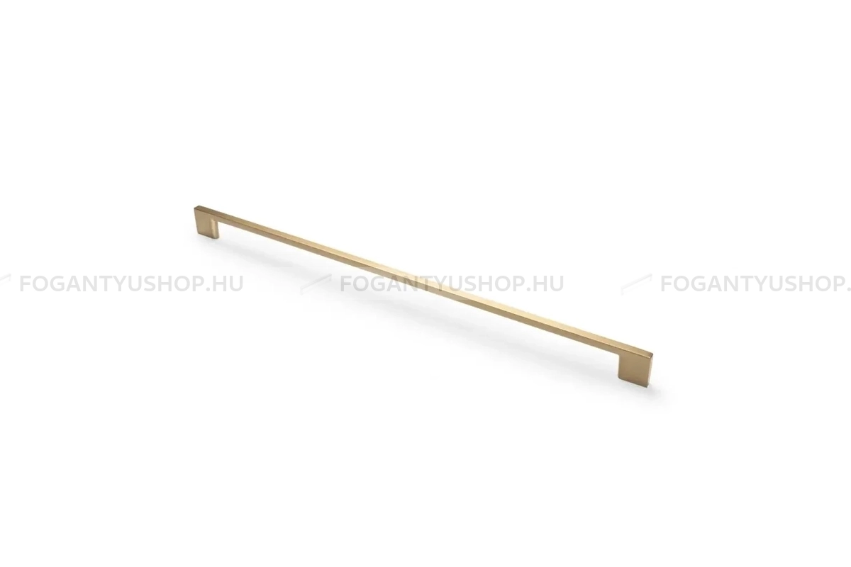 GTV Fogantyú - UZ-819 - furattáv 416 mm - Sárga réz 16 - Alumínium - Egy méretben gyártott színes fém bútorfogantyú