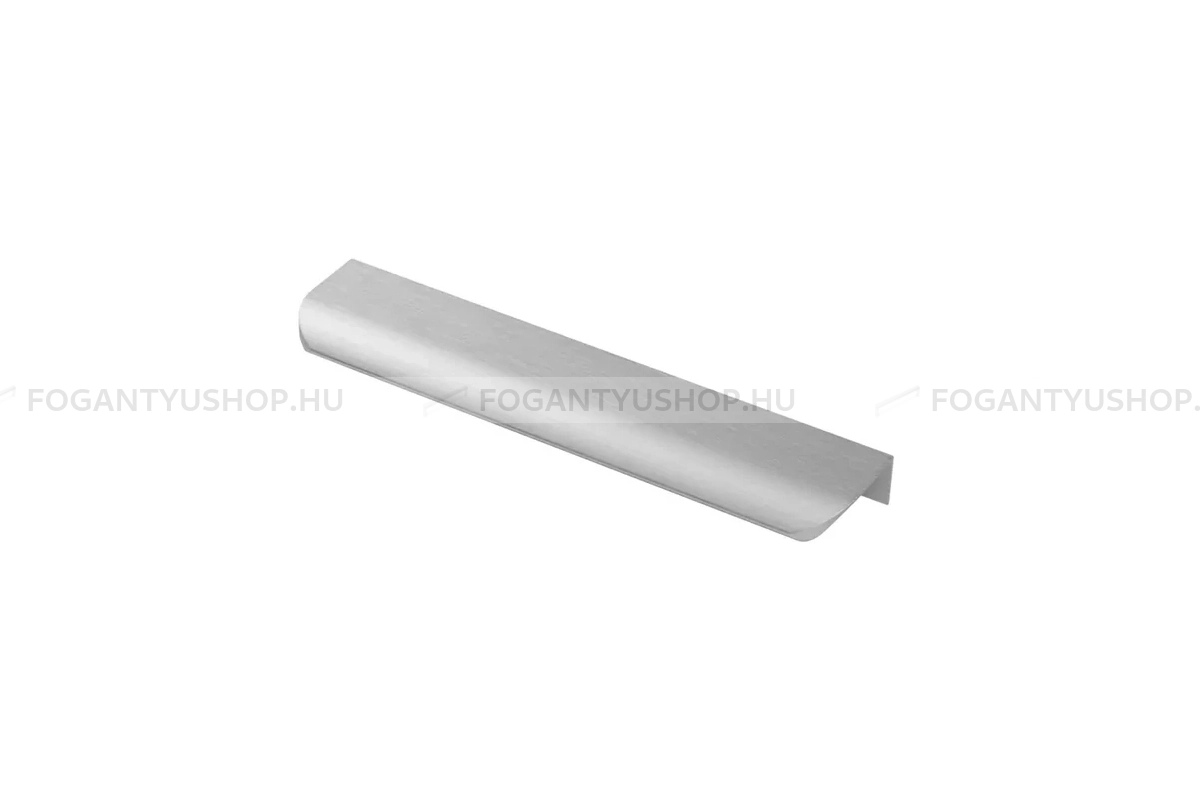 GTV Bútor fogantyú - UA-HEXA - furattáv 160 mm - Szálcsiszolt 06 - Alumínium - Bútorajtó élére ültethető fém fogantyú