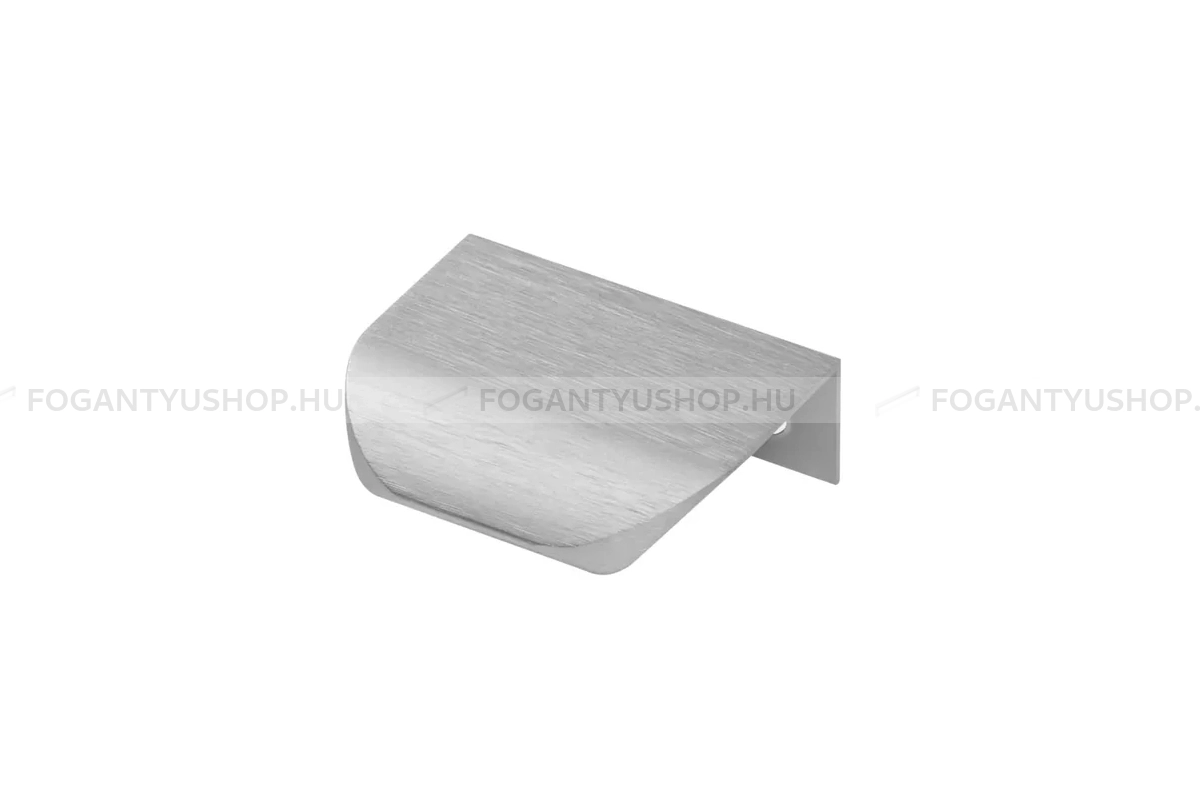 GTV Fogantyú - UA-HEXA - furattáv 32 mm - Szálcsiszolt 06 - Alumínium - Bútorajtó élére ültethető fém fogantyú