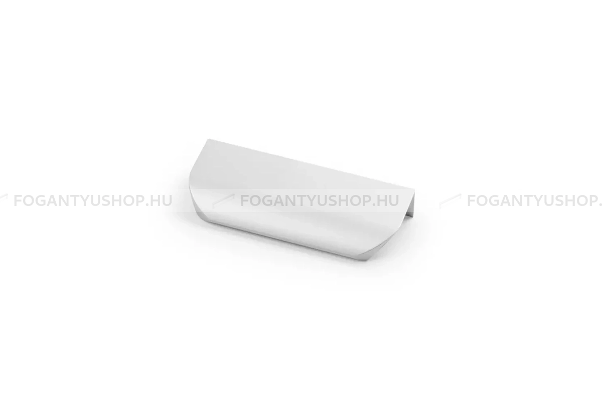 GTV Bútor fogantyú - UA-HEXA - furattáv 64 mm - Eloxált matt 05 - Alumínium - Bútorajtó élére ültethető fém fogantyú