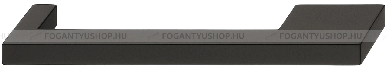 HAFELE Bútor fogantyú - H1380 - Fekete - Zink fém ötvözet - Több méretben gyártott színes fém bútorfogantyú