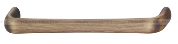 HAFELE Bútor fogantyú - H1525 - Antik patina barna  - Zink fém ötvözet - Klasszikus, vintage, antik fém bútorfogantyú