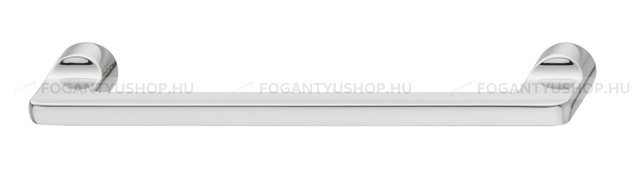 HAFELE Bútorfogantyú - H1565 - Fényes króm Cr - Zink fém ötvözet - Több méretben gyártott fém bútorfogantyú