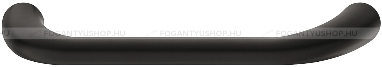HAFELE Bútor fogantyú - H1730 160 Festett - furattáv 160 mm - Festett fekete BlackL - Zink fém ötvözet - Egy méretben gyártott színes fém bútorfogantyú
