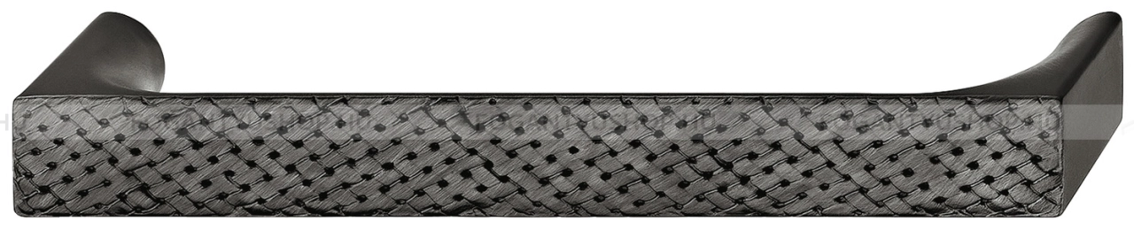 HAFELE Bútorfogantyú - 160 101.13 - furattáv 160 mm - Vintage koptatott fekete Vint - Zink fém ötvözet - Klasszikus, vintage, antik fém bútorfogantyú