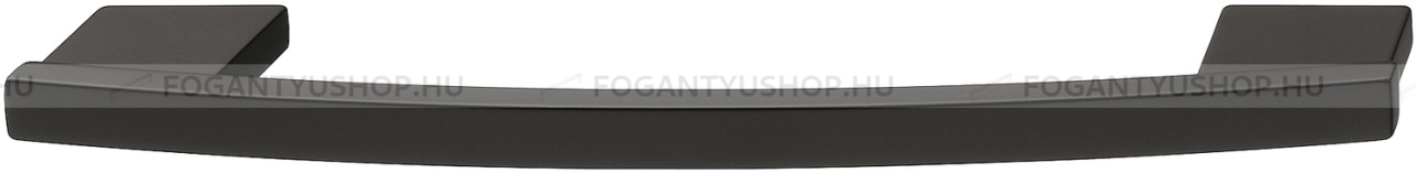 HAFELE Bútor fogantyú - H1345 192 Festett - furattáv 192 mm - Festett fekete BlackL - Zink fém ötvözet - Egy méretben gyártott színes fém bútorfogantyú