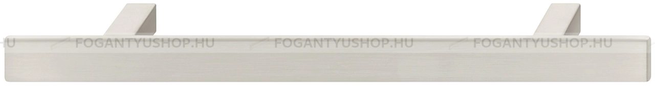 HAFELE Bútor fogantyú - H1740 160 - furattáv 160 mm - Szálcsiszolt nikkel NisatE - Zink fém ötvözet - Egy méretben gyártott fém bútorfogantyú