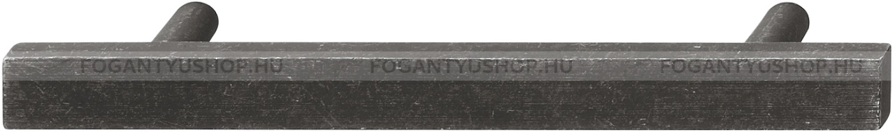 HAFELE Bútorfogantyú - 128 102.04 - furattáv 128 mm - Kopott fekete  - Zink fém ötvözet - Klasszikus, vintage, antik fém bútorfogantyú
