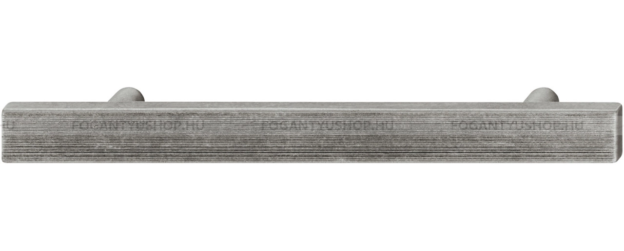 HAFELE Fogantyú - 128 102.04 - furattáv 128 mm - Antik nikkel F50V - Zink fém ötvözet - Klasszikus, vintage, antik fém bútorfogantyú