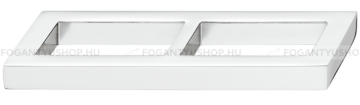 HAFELE Bútor fogantyú - H1320 96 - furattáv 96 mm - Fényes króm Cr - Zink fém ötvözet - Egy méretben gyártott fém bútorfogantyú
