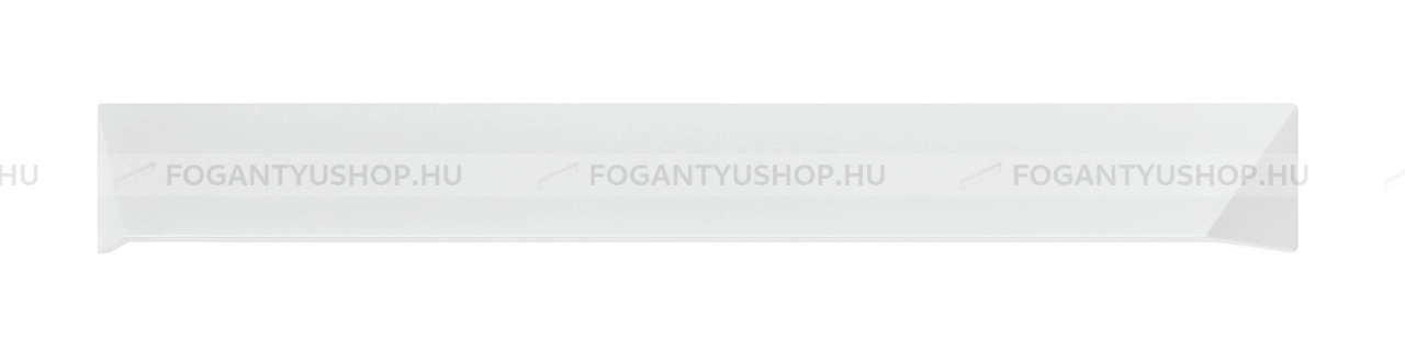 HAFELE Fogantyú - 192 113.97 - furattáv 192 mm - Festett fehér WhiteL - Zink fém ötvözet - Egy méretben gyártott színes fém bútorfogantyú
