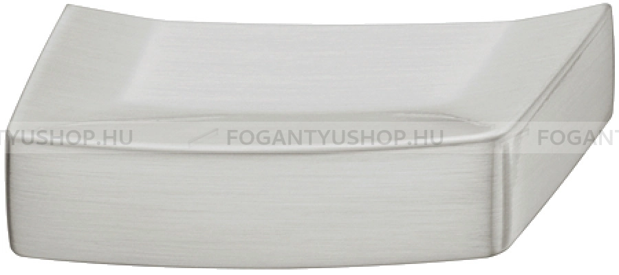HAFELE Bútorfogantyú - 32 111.44 - furattáv 32 mm - Ezüst inox (szálcsiszolt) SNiL - Zink fém ötvözet - Egy méretben gyártott fém bútorfogantyú