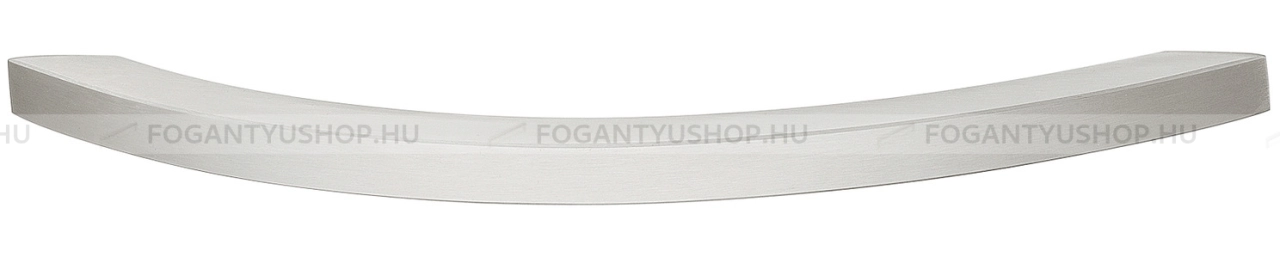 HAFELE Bútorfogantyú - 155.01 - Ezüst inox (szálcsiszolt) SNiL - Inox - Rozsdamentes acél - inox fém bútorfogantyú