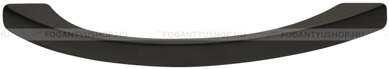 HAFELE Fogantyú - 128 155.00 Festett - furattáv 128 mm - Festett fekete BlackL - Zink fém ötvözet - Egy méretben gyártott színes fém bútorfogantyú