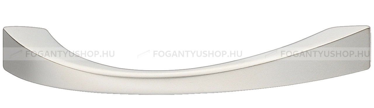 HAFELE Bútor fogantyú - 128 107.66 - furattáv 128 mm - Matt nikkel MNiL - Zink fém ötvözet - Egy méretben gyártott fém bútorfogantyú