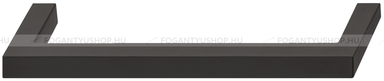 HAFELE Fogantyú - 112.04 - Festett fekete BlackL - Acél fém - Több méretben gyártott színes fém bútorfogantyú