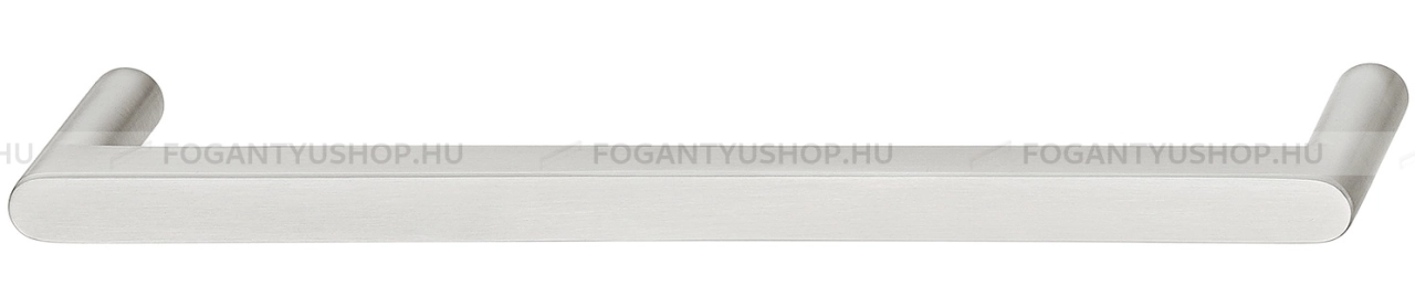 HAFELE Bútor fogantyú - 155.01 - Ezüst inox (szálcsiszolt) SNiL - Inox - Rozsdamentes acél - inox fém bútorfogantyú
