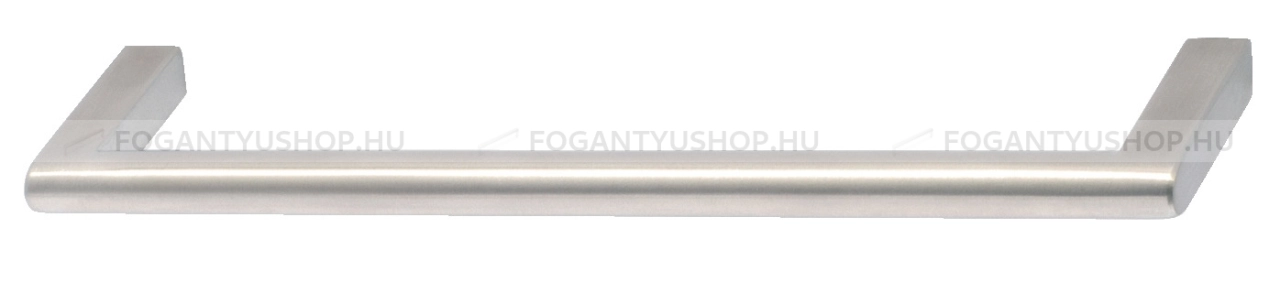 HAFELE Bútor fogantyú - 155.01 - Ezüst inox (szálcsiszolt) SNiL - Inox - Rozsdamentes acél - inox fém bútorfogantyú