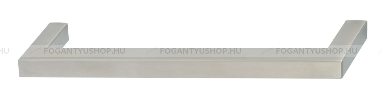 HAFELE Bútor fogantyú - 155.01 - Ezüst inox (szálcsiszolt) SNiL - Inox - Rozsdamentes acél - inox fém bútorfogantyú