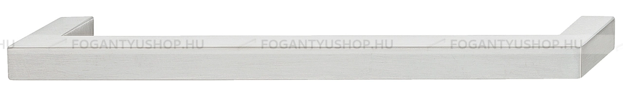 HAFELE Bútor fogantyú - 155.01 - Ezüst inox (szálcsiszolt) SNiL - Inox - Rozsdamentes acél - inox fém bútorfogantyú