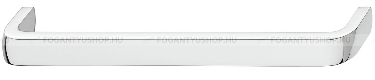 HAFELE Bútor fogantyú - H1395 192 - furattáv 192 mm - Fényes króm Cr - Zink fém ötvözet - Egy méretben gyártott fém bútorfogantyú