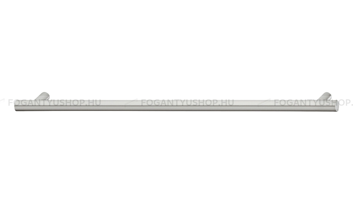 HAFELE Bútor fogantyú - 117.66 - Ezüst inox (szálcsiszolt) SNiL - Inox - Rozsdamentes acél - inox fém bútorfogantyú
