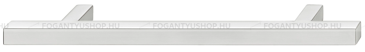 HAFELE Bútorfogantyú - 155.01 - Ezüst inox (szálcsiszolt) SNiL - Inox - Rozsdamentes acél - inox fém bútorfogantyú
