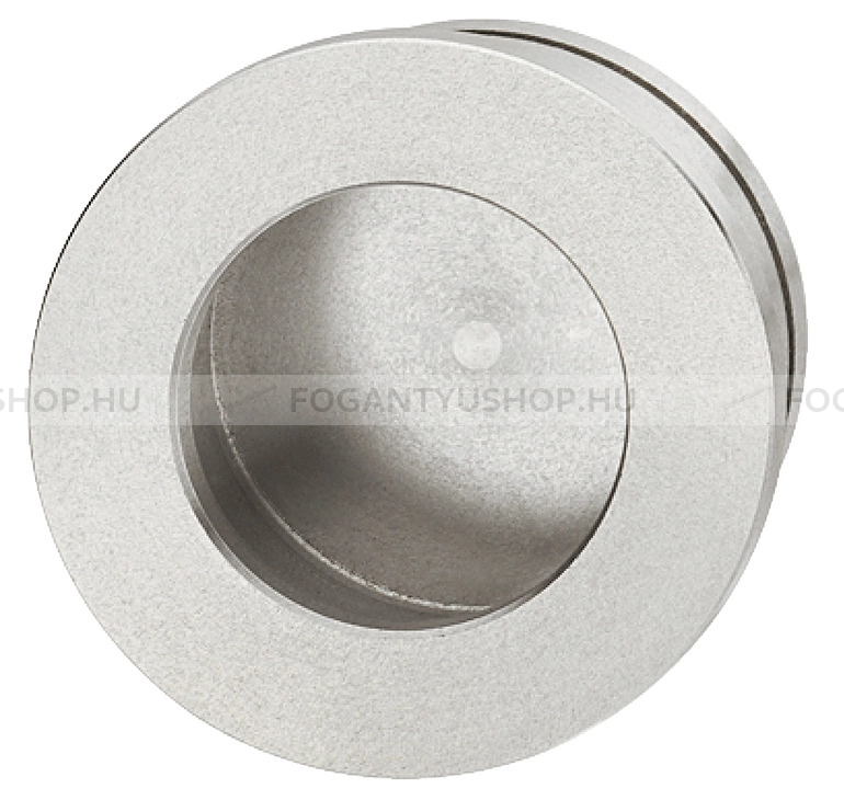 HAFELE 155.01 - Ezüst inox (szálcsiszolt) SNiL - Inox - Tolóajtó bemarható fogantyú (tolóajtókagyló)