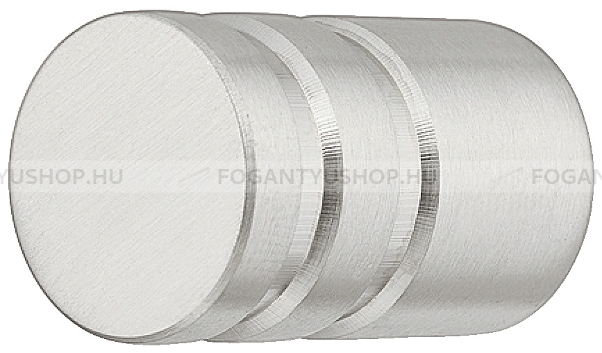 HAFELE Gomb fogantyú - 155.01 - Ezüst inox (szálcsiszolt) SNiL - Inox - Fém gombfogantyú, bútorgomb (szögletes, kerek)