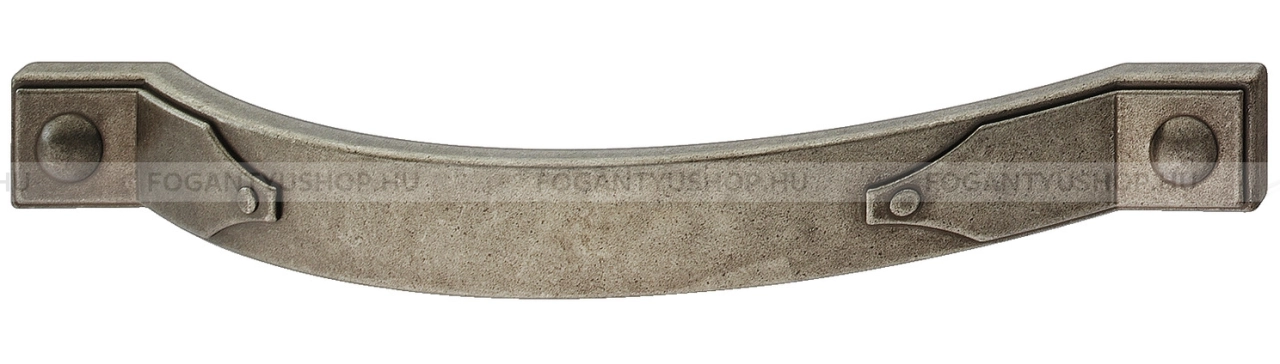 HAFELE Bútor fogantyú - 128 110.38 - furattáv 128 mm - Vintage koptatott fekete Vint - Zink fém ötvözet - Klasszikus, vintage, antik fém bútorfogantyú