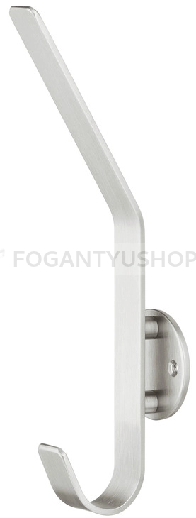 HAFELE Fogas - 32 842.57 - Ezüst inox (szálcsiszolt) SNiL - Acél fém - Kombinált, kalaptartós fogas