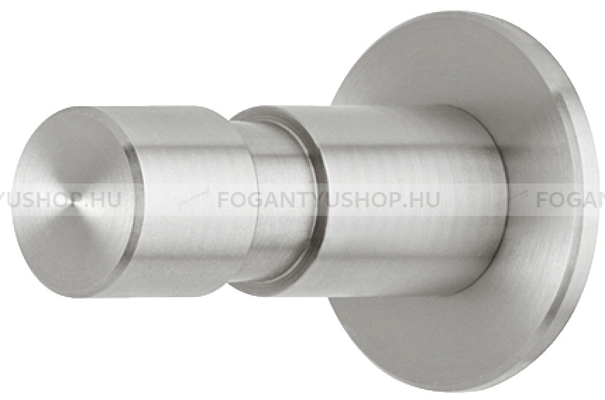HAFELE Kabát fogas - 844.72 - Ezüst inox (szálcsiszolt) SNiL - Acél fém - Egy akasztós fogas