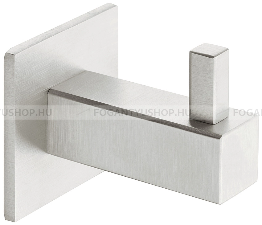 HAFELE Kabát fogas - 844.28 - Ezüst inox (szálcsiszolt) SNiL - Acél fém - Egy akasztós fogas