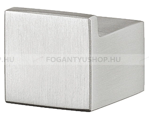 HAFELE Kabát fogas - 844.73 - Ezüst inox (szálcsiszolt) SNiL - Acél fém - Egy akasztós fogas