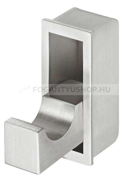 HAFELE Kabát fogas - 844.76 - Ezüst inox (szálcsiszolt) SNiL - Acél fém - Egy akasztós fogas