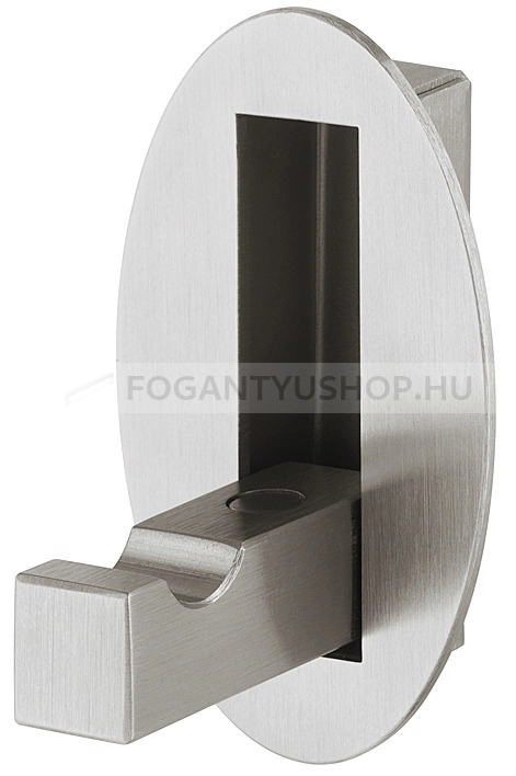 HAFELE Fogas - 844.76 - Ezüst inox (szálcsiszolt) SNiL - Acél fém - Egy akasztós fogas