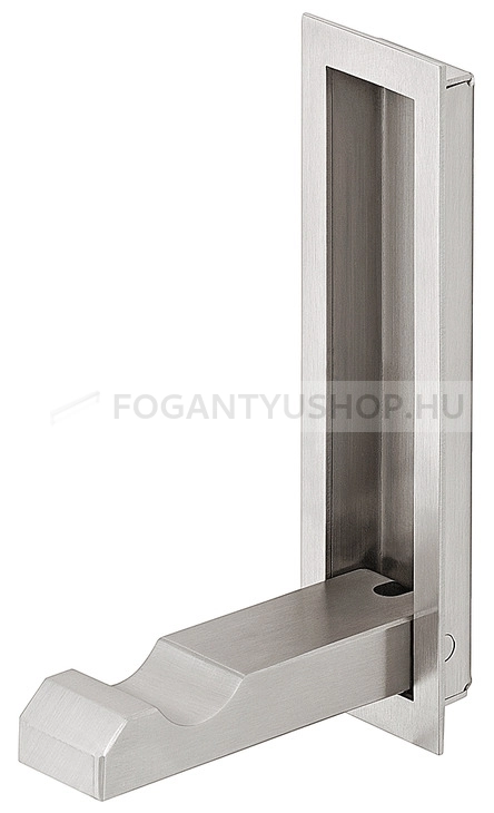 HAFELE Fogas - 844.76 - Ezüst inox (szálcsiszolt) SNiL - Acél fém - Egy akasztós fogas