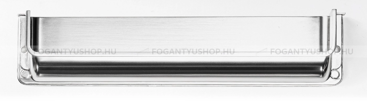 VIEFE Bútorfogantyú - NEST 19 202 - furattáv 202 mm - Polírozott króm Z01 - Zamak fém ötvözet - Bútorajtó felületébe marható, süllyeszthető fém fogantyú